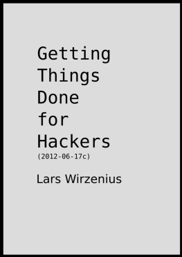 Lars Wirzenius - Getting Things Done for Hackers