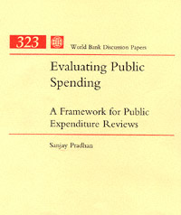 title Evaluating Public Spending A Framework for Public Expenditure - photo 1