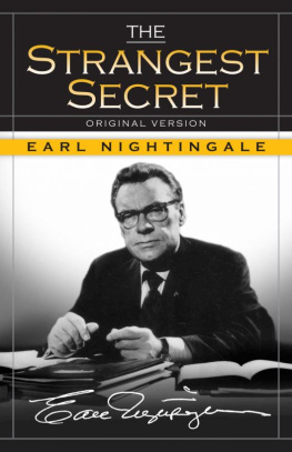 Earl Nightingale The Strangest Secret