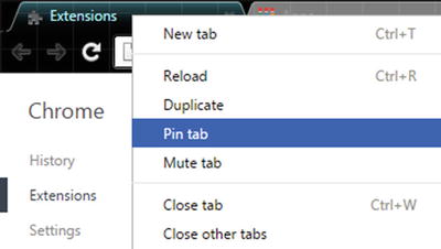 Figure 1-2 Pinning the chromeextensions tab Note Sandboxingis a - photo 2