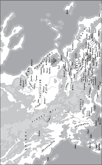 Frontispiece Sites important in the world of Greek myth Source Map of - photo 2