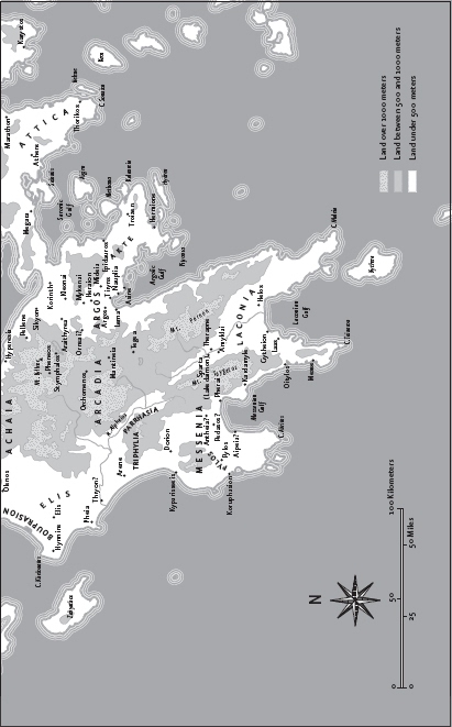 Frontispiece Sites important in the world of Greek myth Source Map of - photo 3