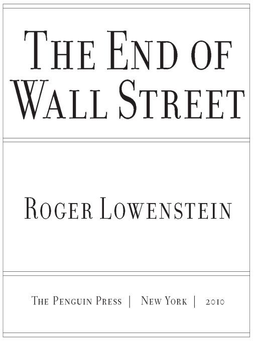 Table of Contents ALSO BY ROGER LOWENSTEIN While America Aged How Pension - photo 1