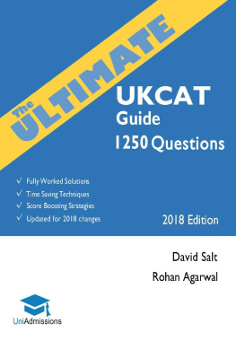 Rohan Agarwal The Ultimate UKCAT Guide