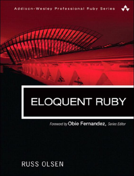 Russ Olsen [Russ Olsen] Eloquent Ruby