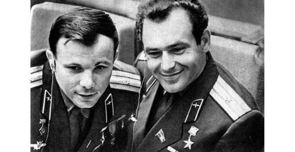 Soviet cosmonauts Yuri Gagarin and Gherman Titov Photo Authors collection - photo 3