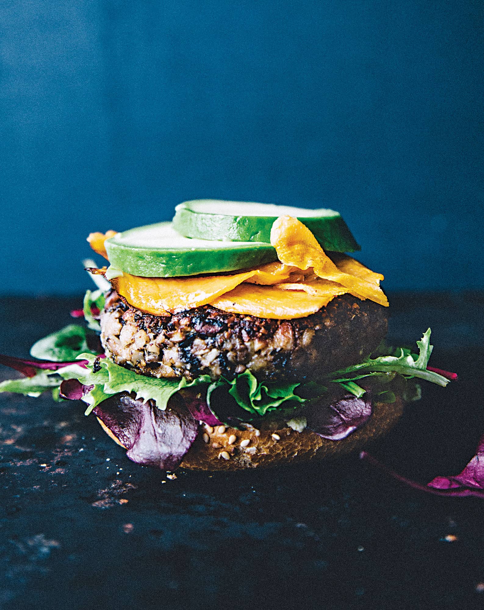 basics THE FOUR ELEMENTS The key to making great-tasting veggie burgers is - photo 6