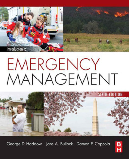 George Haddow Introduction to Emergency Management