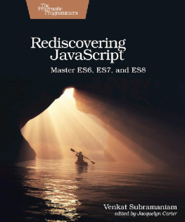 Venkat Subramaniam [Venkat Subramaniam] Rediscovering JavaScript