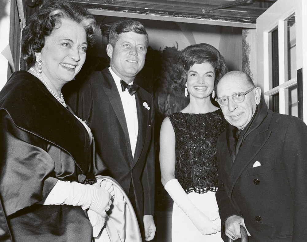 Vera Stravinsky John F Kennedy Jackie Kennedy and Igor Stravinsky in - photo 4