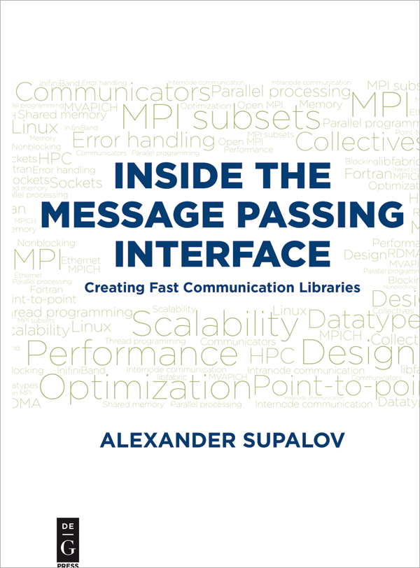 Alexander Supalov Inside the Message Passing Interface ISBN - photo 1