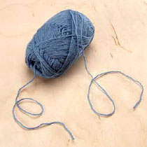 A skein of yarn A hank of yarn untwisted The terms skein and hank are often - photo 8