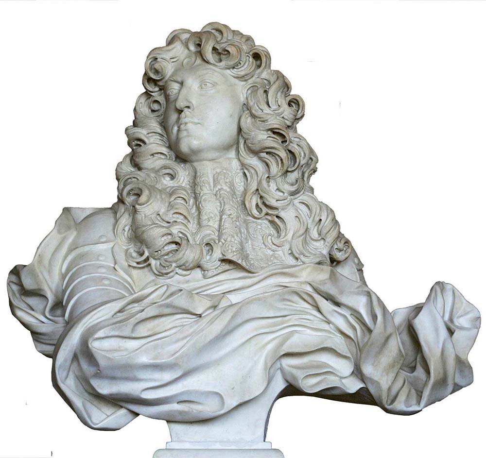 This magnificent bust of Louis XIV was the work of the Italian sculptor and - photo 6