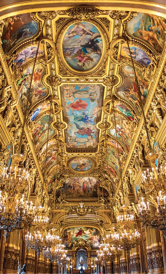 The grand foyer of the Opera Garnier Sunbathing along the Seine on the - photo 17