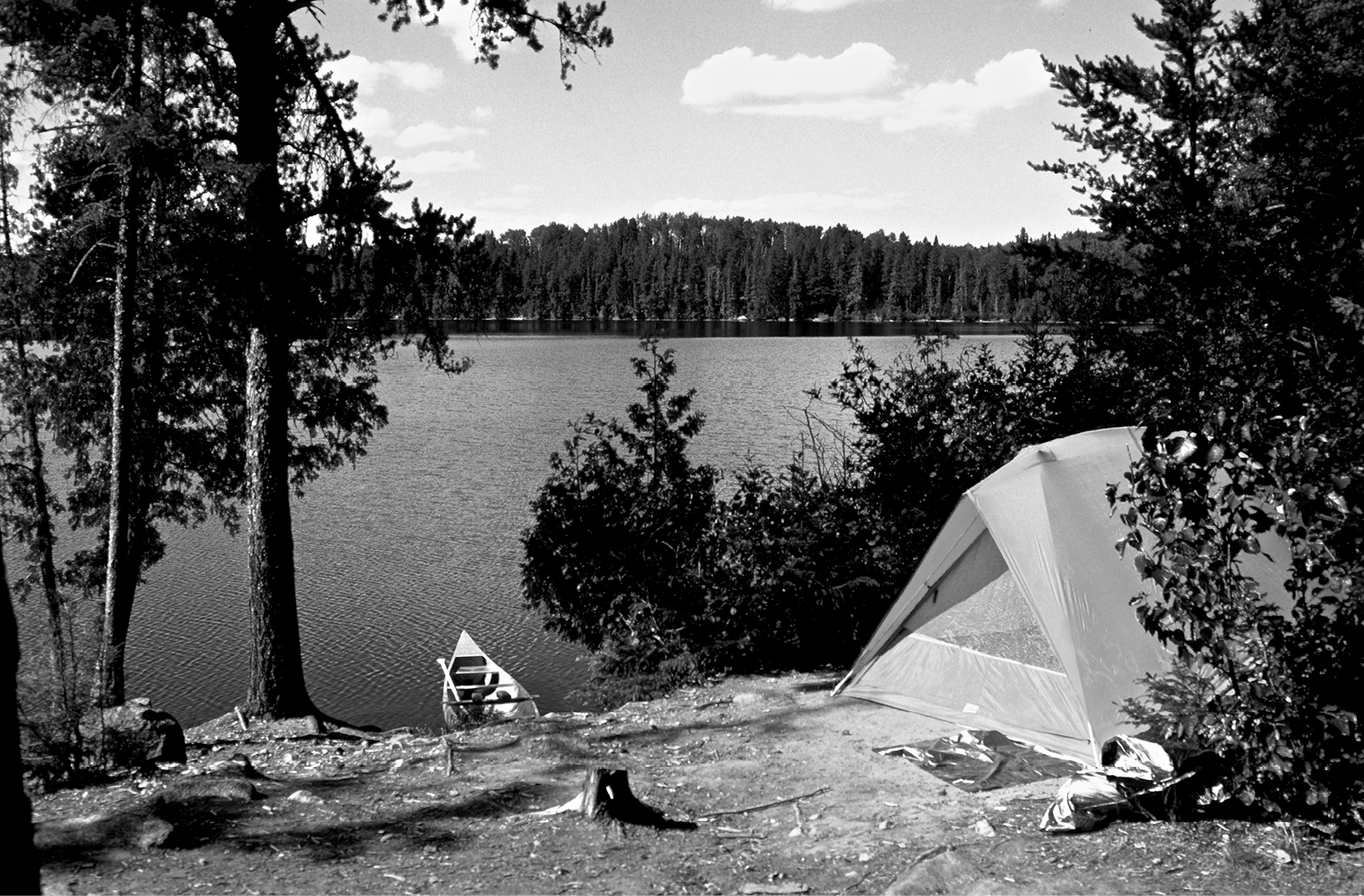 A tent a canoe a campfire and a lake view all make for enjoyable wilderness - photo 3