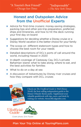 Len Testa The Unofficial Guide to the Disney Cruise Line 2019