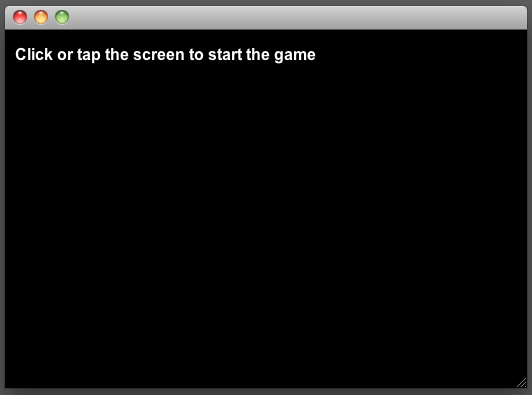 Figure 1-1 Initial screen for the game built-in canvas The HTML5 Canvas API - photo 1