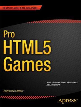 Aditya Ravi Shankar [Aditya Ravi Shankar] Pro HTML5 Games