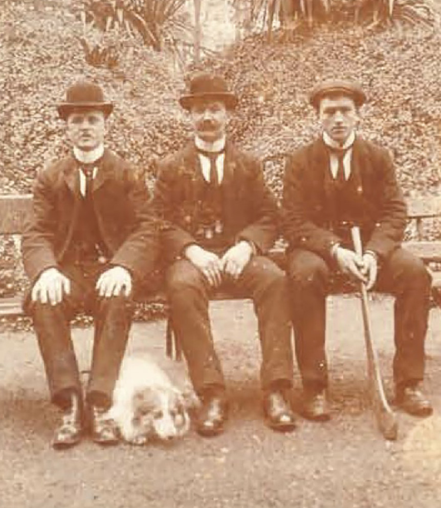 Three hurlers and a dog from the 18859 minute book of Dublin club - photo 14