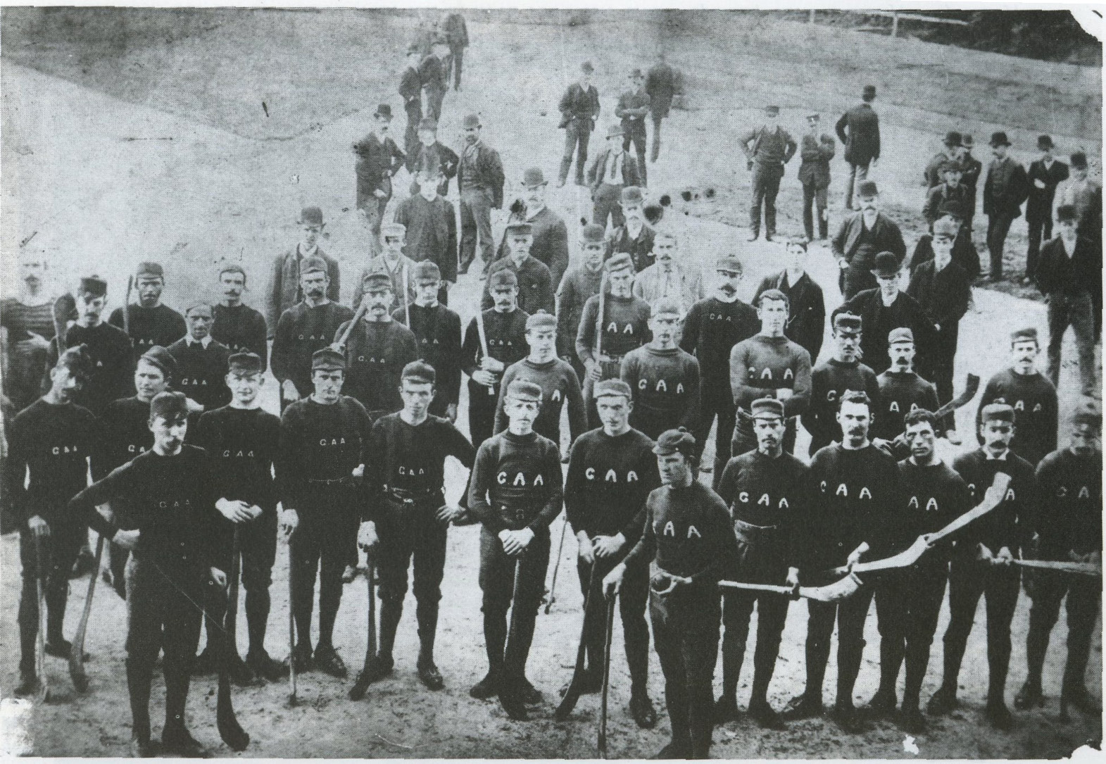 The hurlers and other athletes who toured the United States in 1888 in what - photo 16