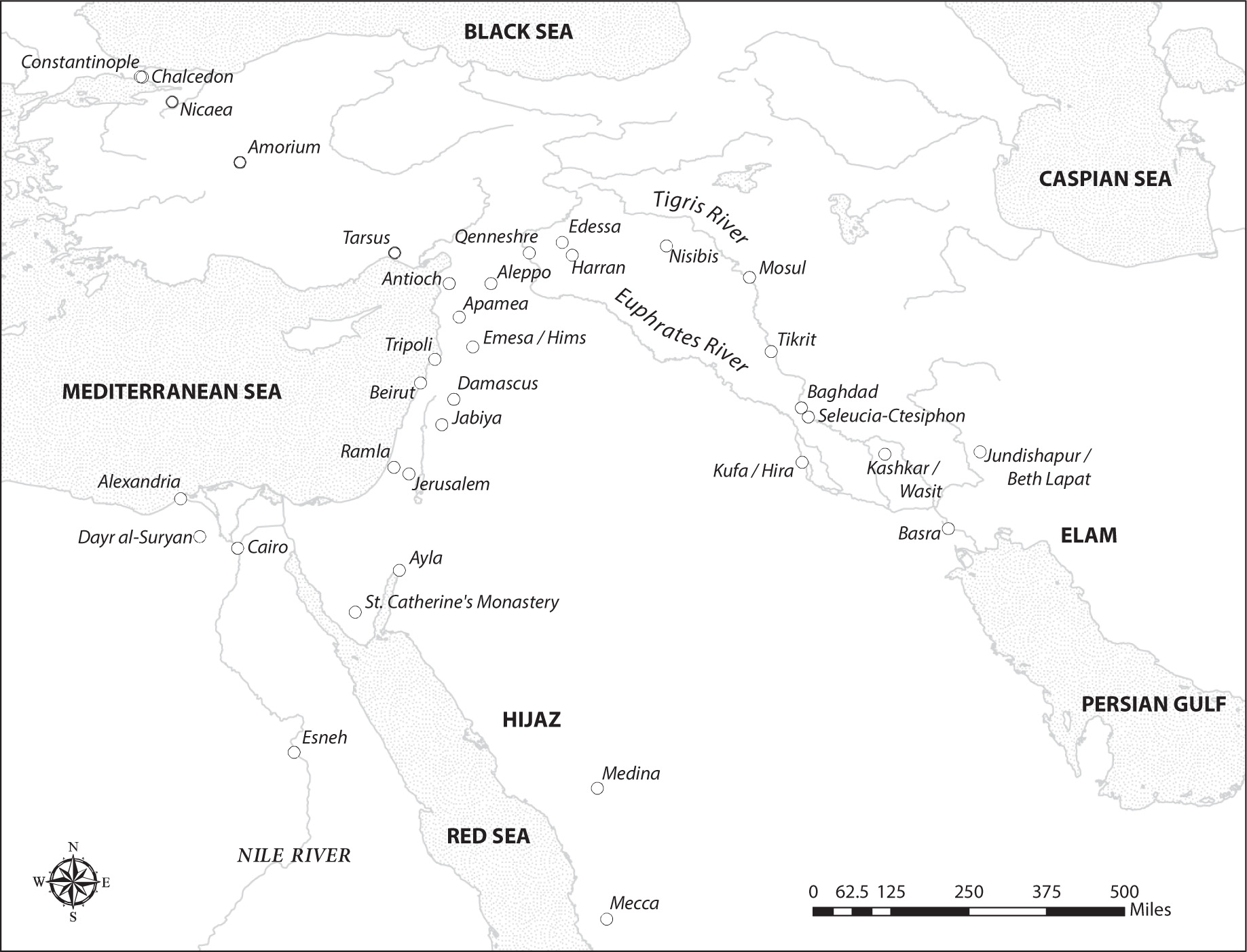 Map 1 The Middle East Map 2 The Core Regions of Syriac Christianity - photo 4