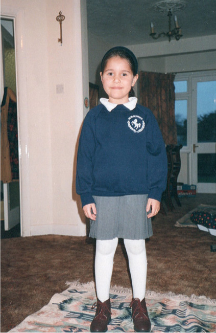 I quickly made a best friend as you do at that age Her name was Nisha Chavda - photo 9