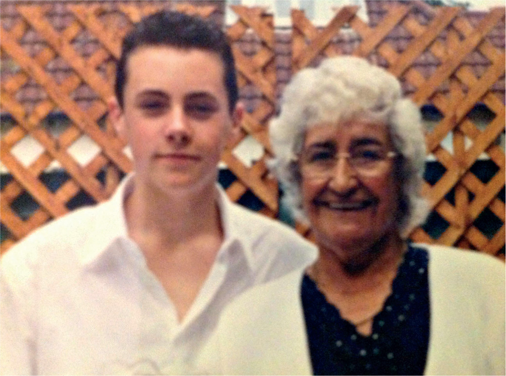 Me and my other nan Amana CarterKiaras Holy Communion day with Jake Mum and - photo 14