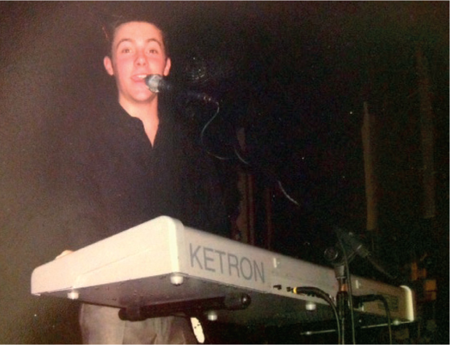 Im a one-man band playing the keyboards in Leeds Irish CentreLeeds Irish - photo 18