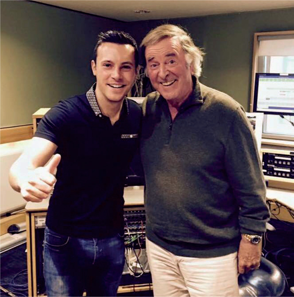 Myself and Terry Wogan in the BBC Radio 2 studiosWith the Rose of Tralee - photo 28