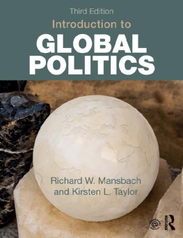 Richard W. Mansbach - Introduction to Global Politics