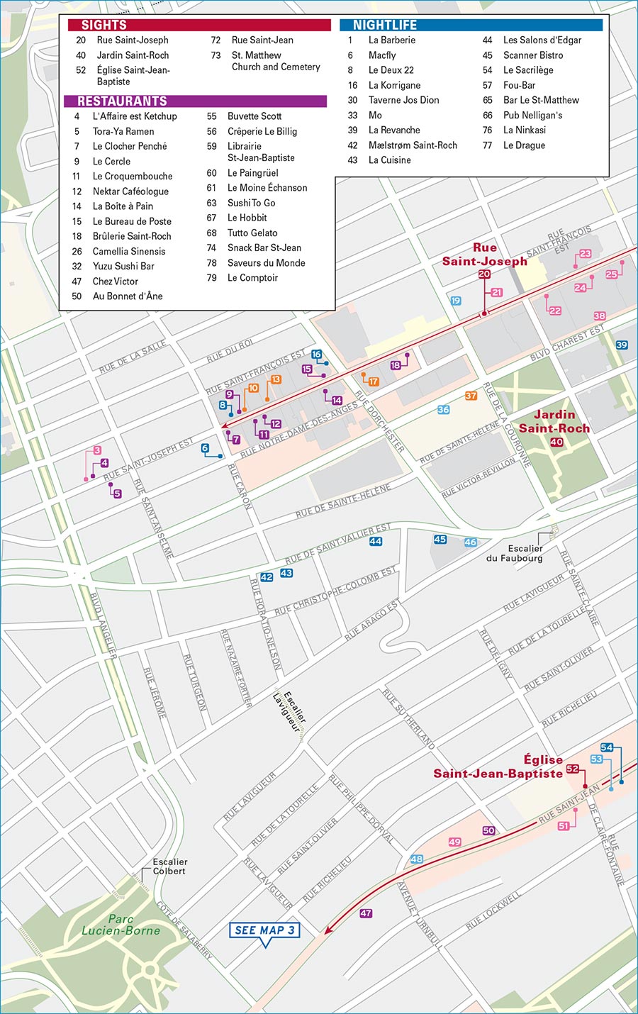 MAP 5 Greater Qubec City map halves follow - photo 14