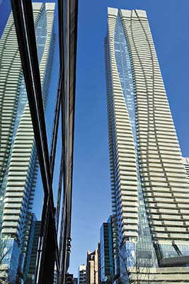 skyscrapers in Torontos Bloor-Yorkville district Toronto Art and - photo 14