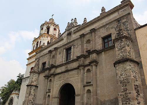 Parroquia de San Juan Bautista in central Coyoacn Iglesia de la - photo 4