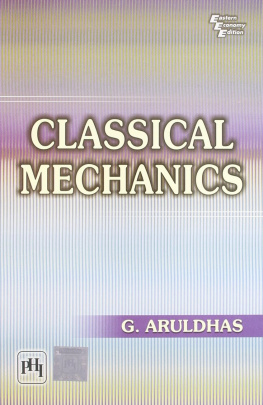 G. Aruldhas [Aruldhas - Classical Mechanics