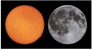 Though the Sun and Moon appear to be relatively small equal-sized bodies - photo 6