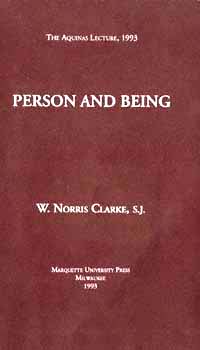 title Person and Being Aquinas Lecture 1993 author Clarke W - photo 1