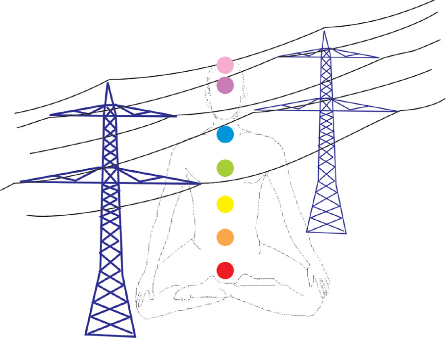 The chakras serve as a kind of transformer station to regulate energy to our - photo 5