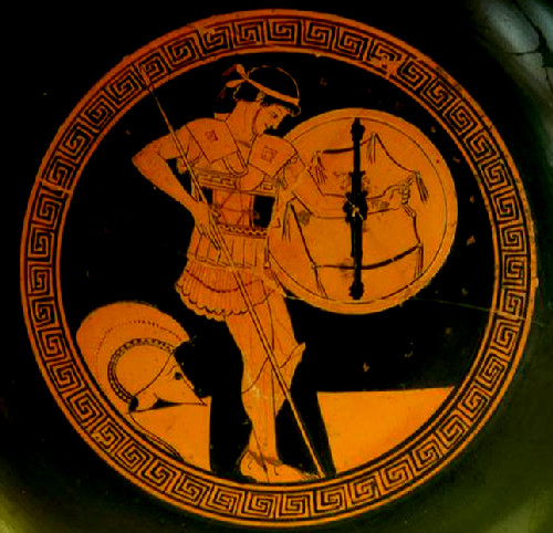 Vase painting of a Hoplite soldier CONTENTS One of the principal events - photo 9