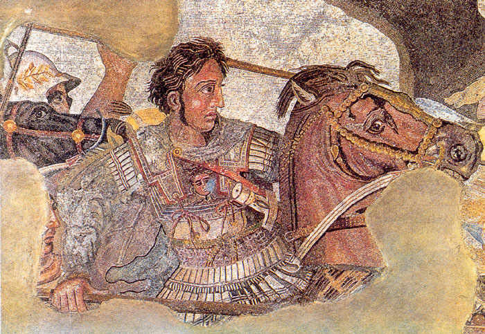 Alexander the Great fighting the Persian king Darius III The biography on - photo 10