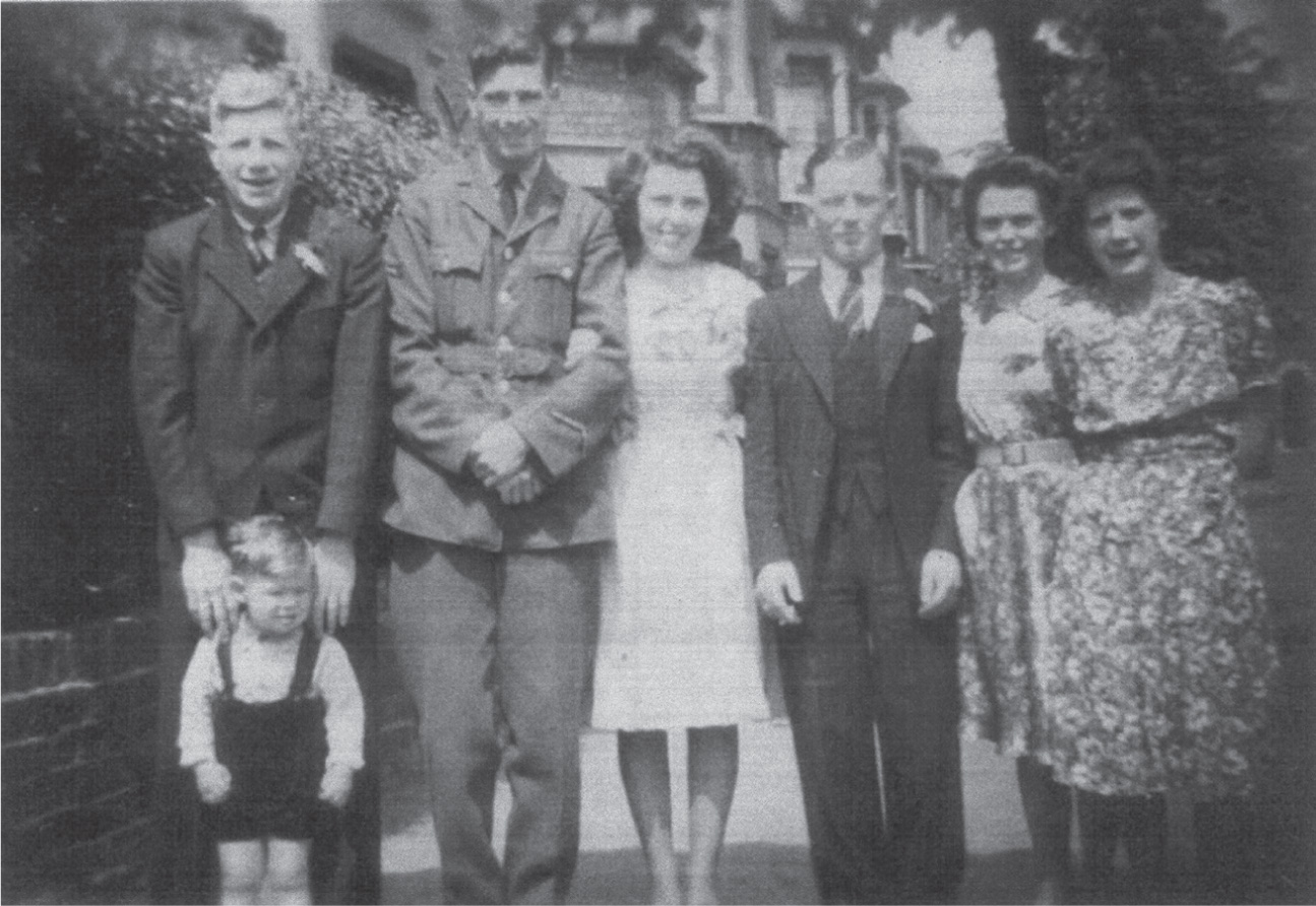 My mother Lily second from right and father Steve next to her at the wedding - photo 1