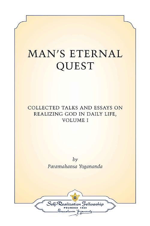 About This Book Mans Eternal Quest is the first in a series of anthologies of - photo 2