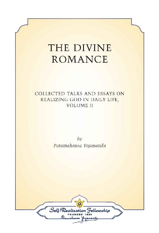 About This Book The Divine Romance is the second in a series of anthologies of - photo 2