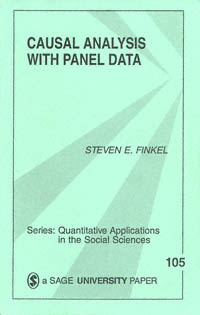 title Causal Analysis With Panel Data Sage University Papers Series - photo 1