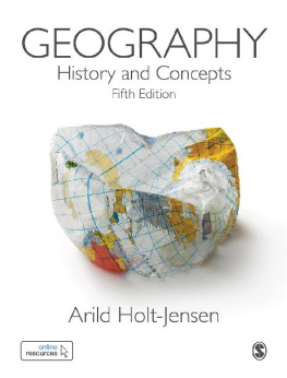 Arild Holt-Jensen [Holt-Jensen - Geography: History and Concepts