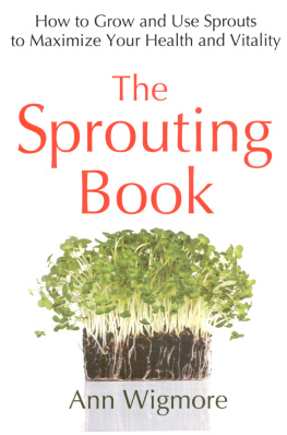 Ann Wigmore The Sprouting Book