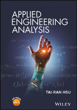 Tai-Ran Hsu - Applied Engineering Analysis