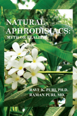 Ravi K. Puri Natural Aphrodisiacs: Myth or Reality