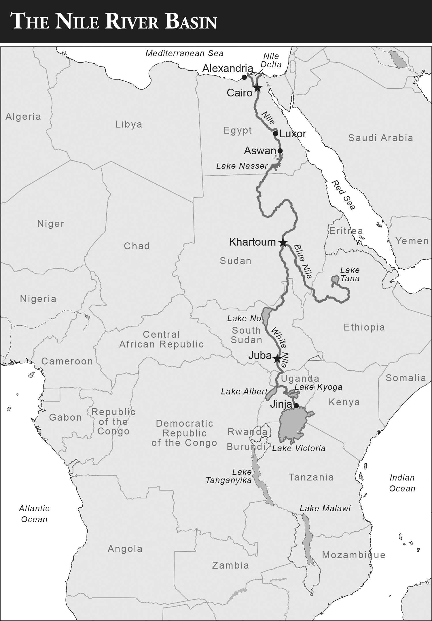 The Nile Basin drains Central Africa and the Horn of Africa It is separated - photo 4