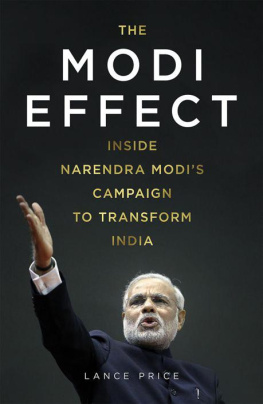 Lance Price The Modi Effect - Inside Narendra Modi’s Campaign To Transform India