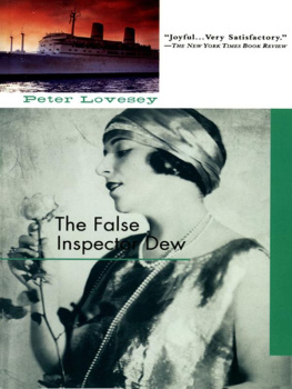 Peter Lovesey - The False Inspector Dew